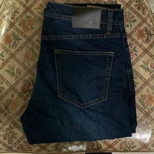 Tailor Vintage Westport Straight Fit Stretch Denim Jeans (Blue)